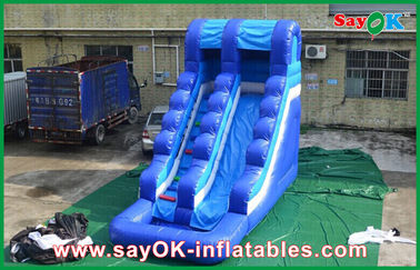 Outdoor Water Slide Bounce House Funny PVC Inflatable Bouncer Slide Waterproof For Kids Airtight