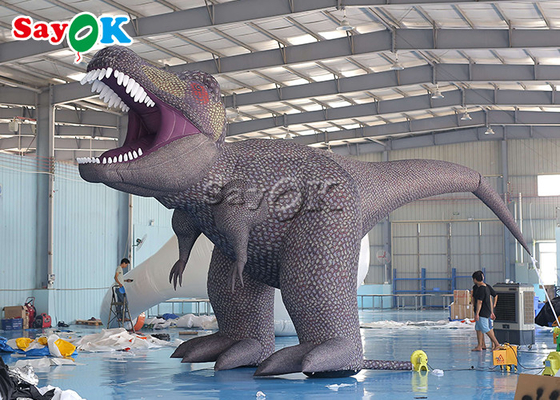 Giant Inflatable Mascot Inflatable T-Rex Tyrannosaurus Dinosaur Cartoon Characters For Birthday Parties