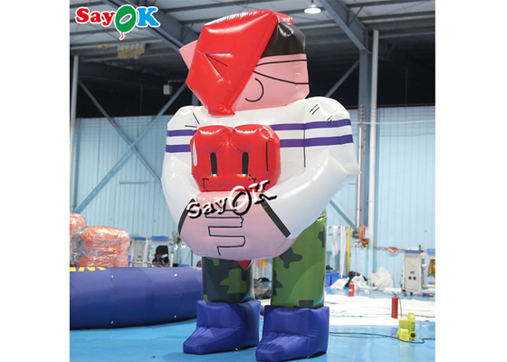 Inflatable Advertising Balloons 4.5m Giant Inflatable Mascot Model For Indoor And Outdoor Decoration
