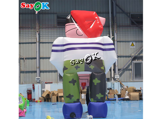 Inflatable Advertising Balloons 4.5m Giant Inflatable Mascot Model For Indoor And Outdoor Decoration