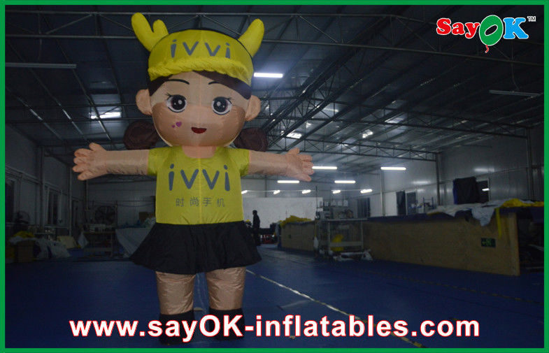 Large Inflatable Characters Simulation 3D Design Inflatable Cartoon Characters Printing Logo For Outdoor