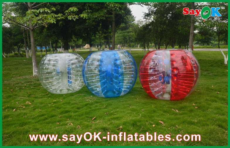 Wholesale Human Inside Bubble Soccer Ball Suit Bumperball PVC Inflatable Body Bumper Ball For Family Sports