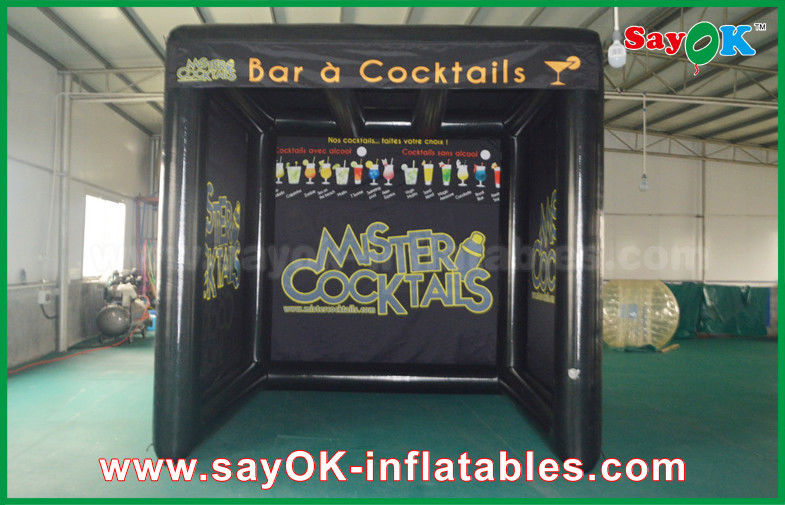 Inflatable Work Tent Cabin Inflatable Air Tent With Inflatable Bottom / Tent Court For Promotional