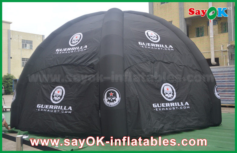 Go Outdoors Inflatable Tent Oxford Cloth Outdoor Giant Inflatable Spide Camping Tent For Promotional