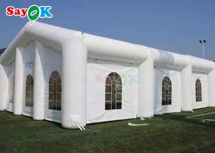 Inflatable Outdoor Tent LED Color Outdoor Inflatable Tent Cube Inflatable Wedding Party Tent
