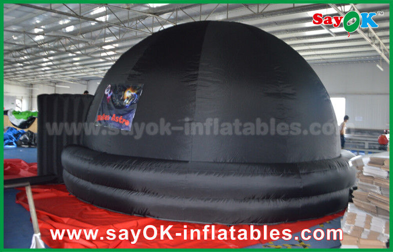 5m Oxford Cloth Digital Portable Inflatable Planetarium Dome Tent For Projection