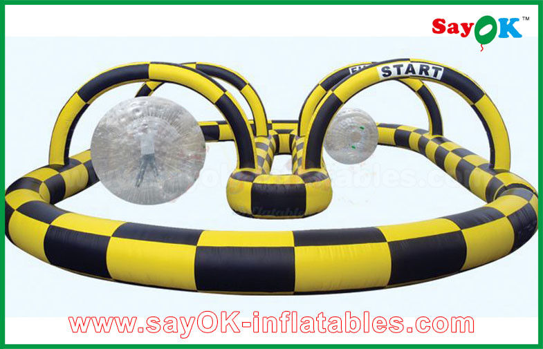 Inflatable Football Toss Game Big Inflatable Sports Games Soccer Football Goal Gate Filed For Advertising