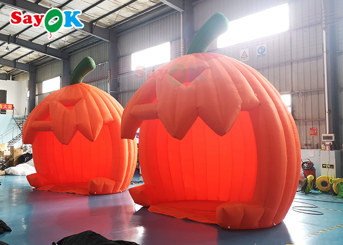 Inflatable Lawn Tent Quick Expansion 4m Pumpkin Inflatable Air Tent Dome Type For Event