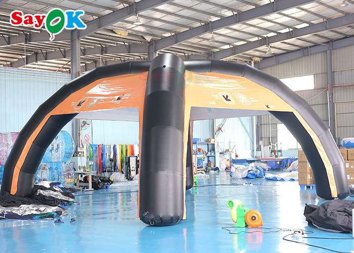 Family Air Tent Custom PVC 7x4m Inflatable Air Tent Support Structure Blow Up Spider Tent