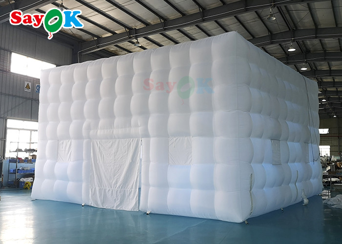 Inflatable Tent Camping 8x8x5m Inflatable Garden Tent Led Outdoor Inflatable Marquee Tent Rentals