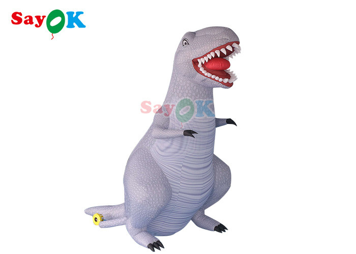 Inflatable Advertising Balloons Decoration Inflatable Tyrannosaurus Dinosaur 5m For Advertising