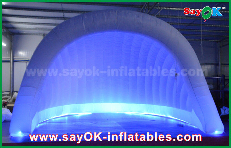 Outdoor Inflatable Tent 210D Oxford LED Inflatable Air Tent Dome Inflatable Igloo Tent Waterproof For Party