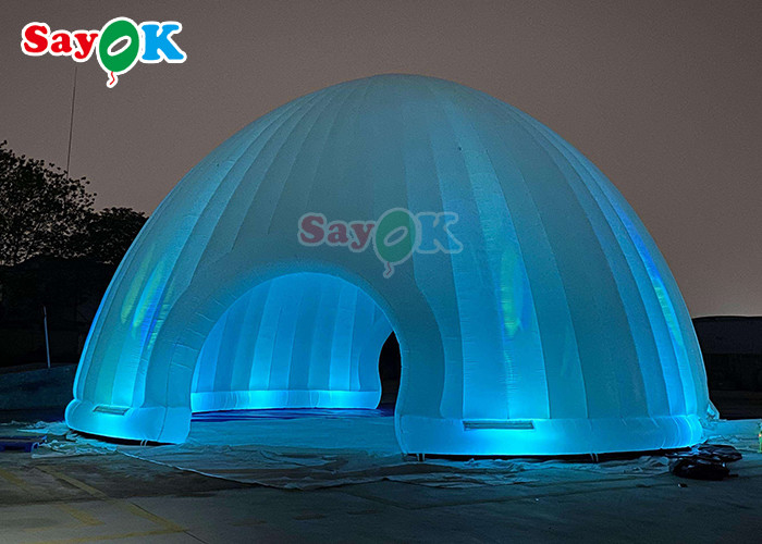 Inflatable Air Tent Event Inflatable Dome Marquee Igloo With LED Inflatable Yard Tent