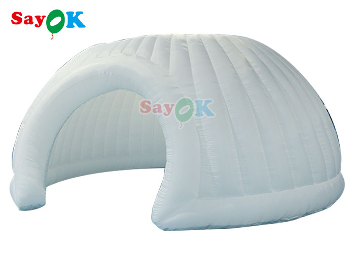 Outdoor PVC Oxford Inflatable Family Tent Panorama Dome White Wedding Inflatable Marquee Tent
