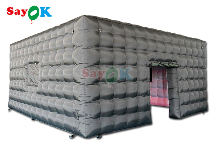 Portable Inflatable Cube Tent  Lounge Party Nightclub House Disco Tent For Inflatable Nightclub Rental