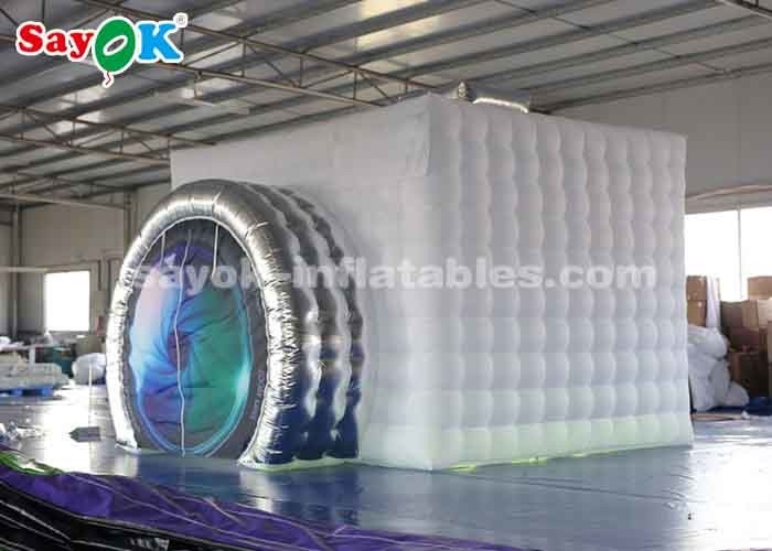 Inflatable Party Tent Camera Shaped Inflatable Photo Booth For Show Exhibition Environmental