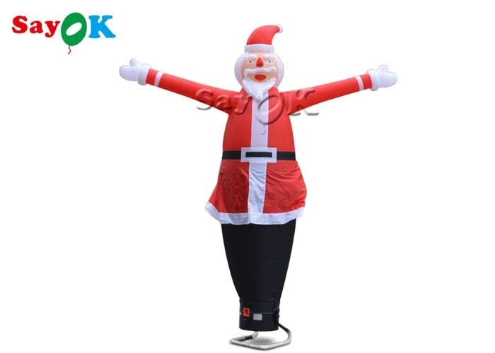 Inflatable Wacky Waving Tube Man Bauble Advertising 10m Inflatable Christmas Air Dancer