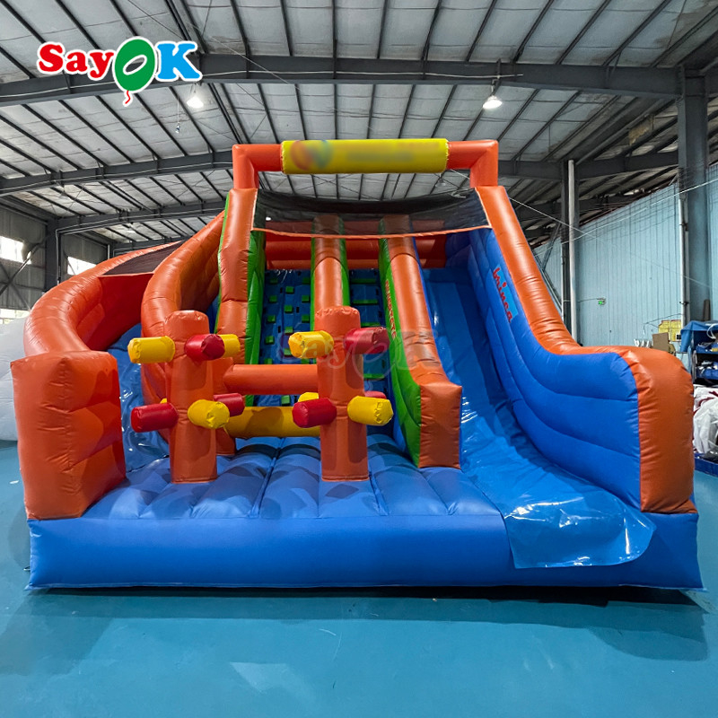 Giant Inflatable Slide PVC Inflatable Dry Double Slide Commercial Inflatable Slide Bounce House for Rental