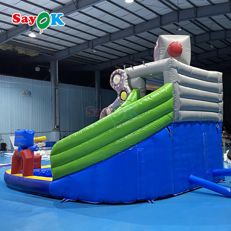Outdoor Large Playground Kids Bouncy Castle Cartoon Theme Jumping Bouncer Kids Inflatables Bouncer Castle Inflatable with Blower