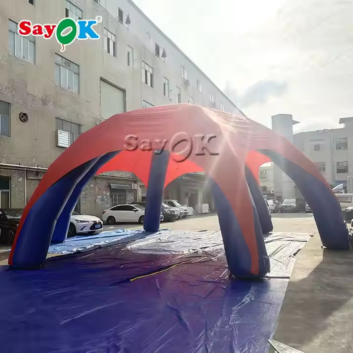 Commercial Sport Inflatable Marquee Tent Promotion Display Inflatable Gazebo Canopy Tent Outdoor Event Inflatable Spider Tent for Custom