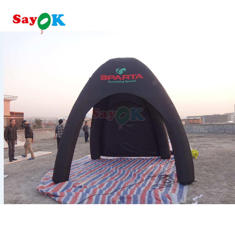 Wholesale Inflatable Igloo Dome Marquee Canopy Large Inflatable Tent Four Legs Camping Inflatable Spider Tent for Advertising