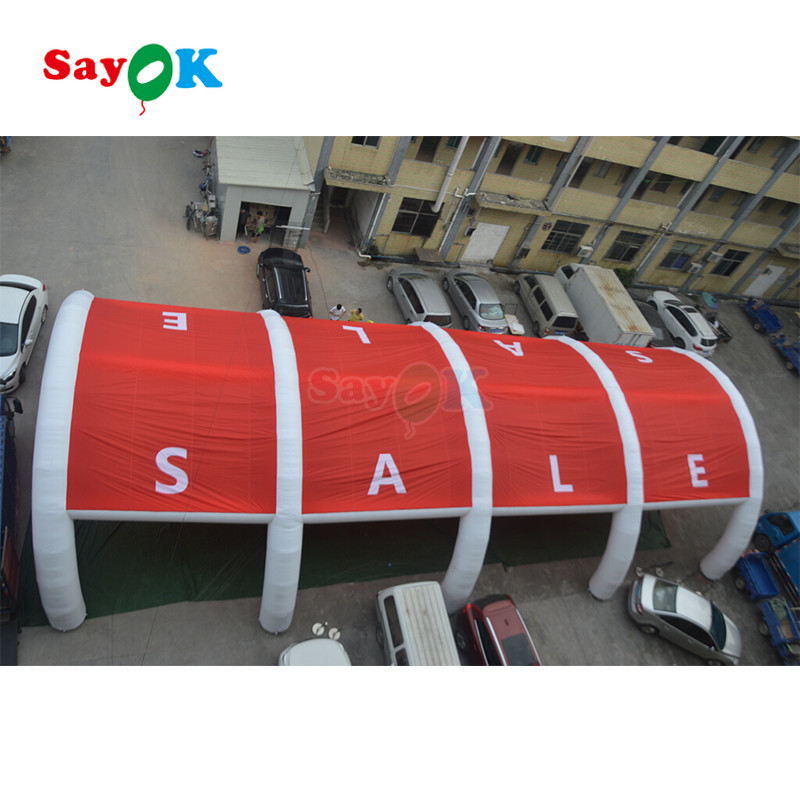 Outdoor Advertising Inflatable Sport Training Tunnel Waterproof Inflatable Sports Tents Dome for Event