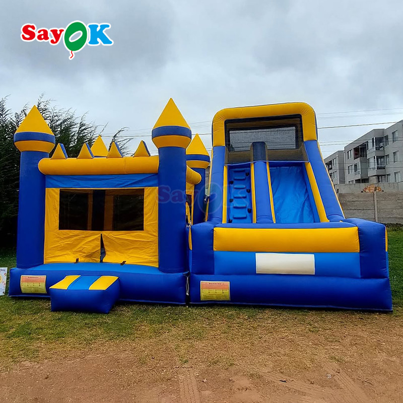Commercial Grade Inflatable Bounce House with Slide Inflatable Bounce House Bouncy Castle for Park Toy