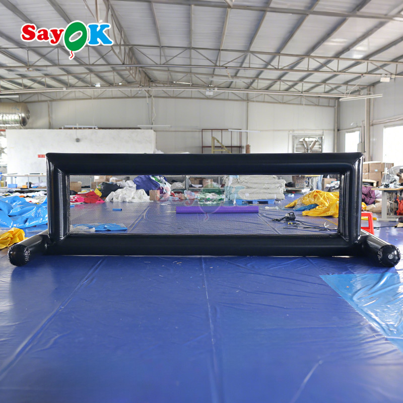 Sayok Pvc Inflatable Volleyball Court Pool Inflatable Water Volleyball Court for Outdoor Water Games