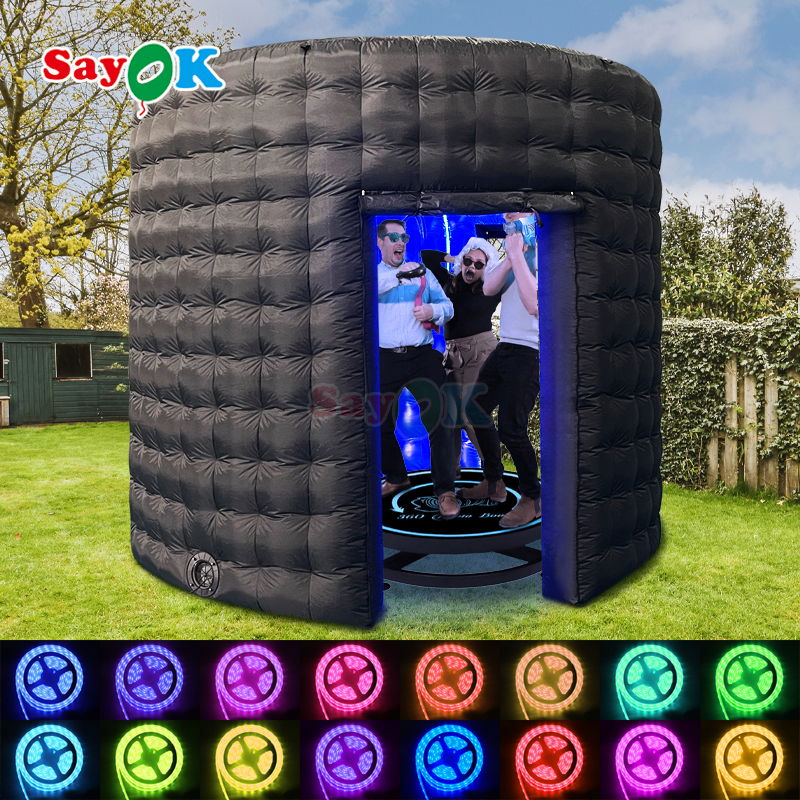 360 Inflatable Photo Booth for Events - Customizable Size & Color