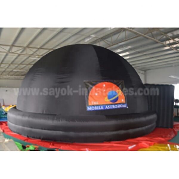 Commercial Outdoor Portable Planetarium Inflatable Dome Tent 3d Inflated Dome Astronomical Dome Galaxy Tent