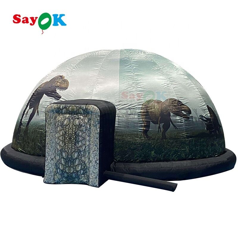 High Quality 3d Dome Plant  Planetairom Astronomical Dome Galaxy Tent Portable Star Projector Inflatable Planetarium Dome Tent
