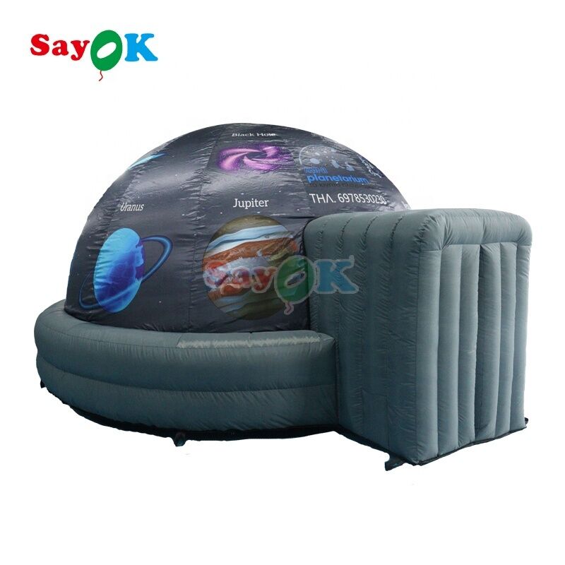 Sayok 4m 13ft Portable Inflatable Projection Tent Digital Cinema Dome Planetarium Tent Instant Theater for Outdoor