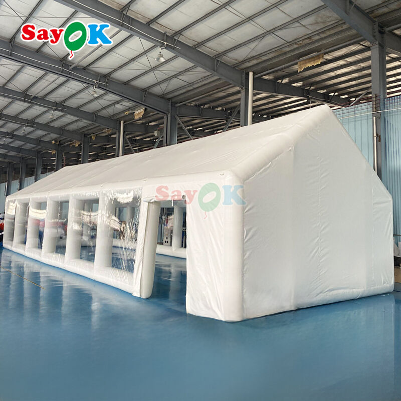 Customized Air-tight PVC Inflatable Air Tent for Pool Parties and Outdoor Events with Flame-retardant Material