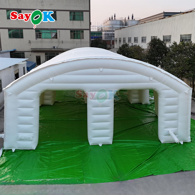 Portable Flame-Retardant PVC Inflatable Air Tent for Outdoor Events 10m x 10m