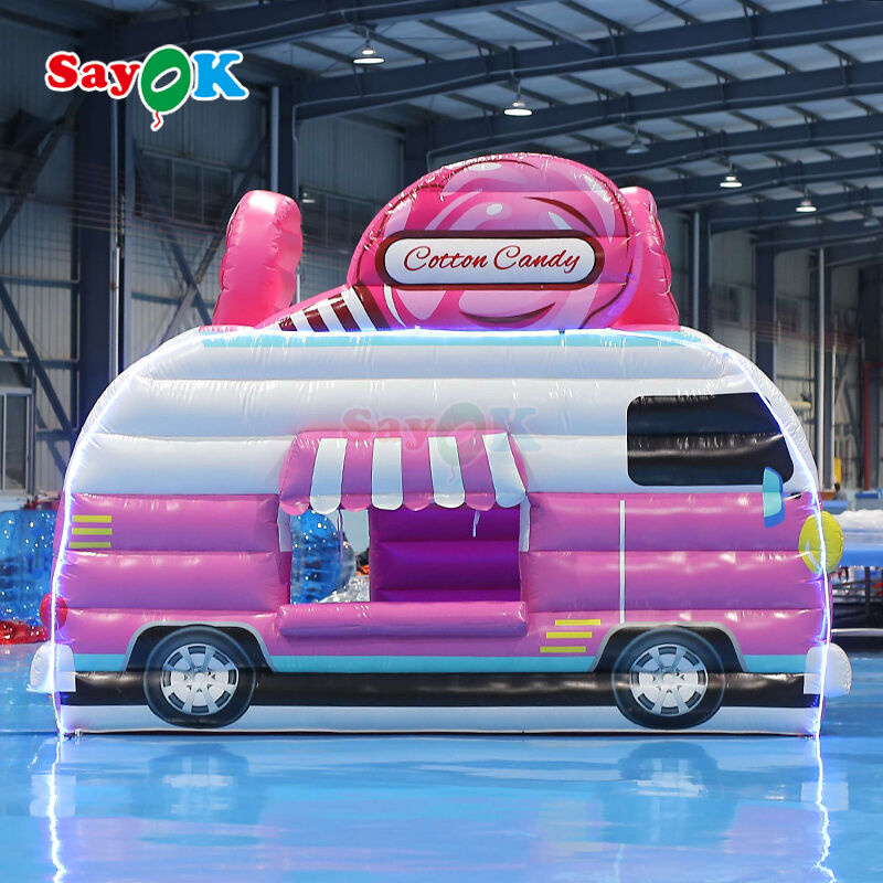 Portable Waterproof Customizable Inflatable Air Tent for Outdoor Event Advertising and Candy Floss Booth