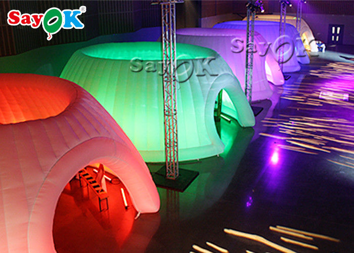 Go Outdoors Air Tent Inflatable Tent Event 6m Inflatable Igloo And Dome Tent With LED Light