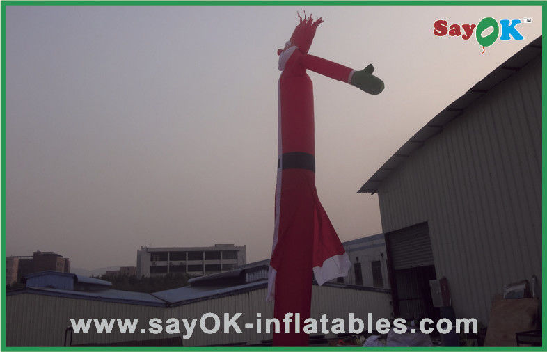 Air Dancer Rental Christmas Santa 6m 750w Blower Air Dancer Inflatable Products