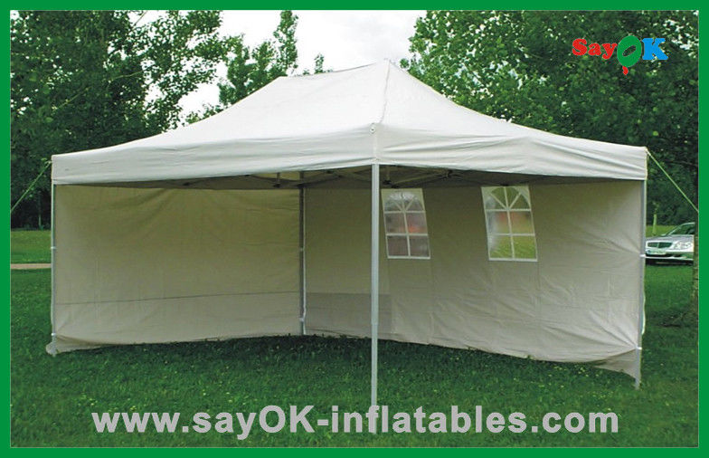 Travel Tent White Customized Outdoor Folding Tent With Oxford Cloth For Party
