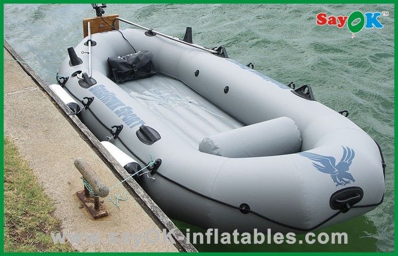 Customized 4 Person Inflatable Paddle Boat Small Commercial Fishing Boat