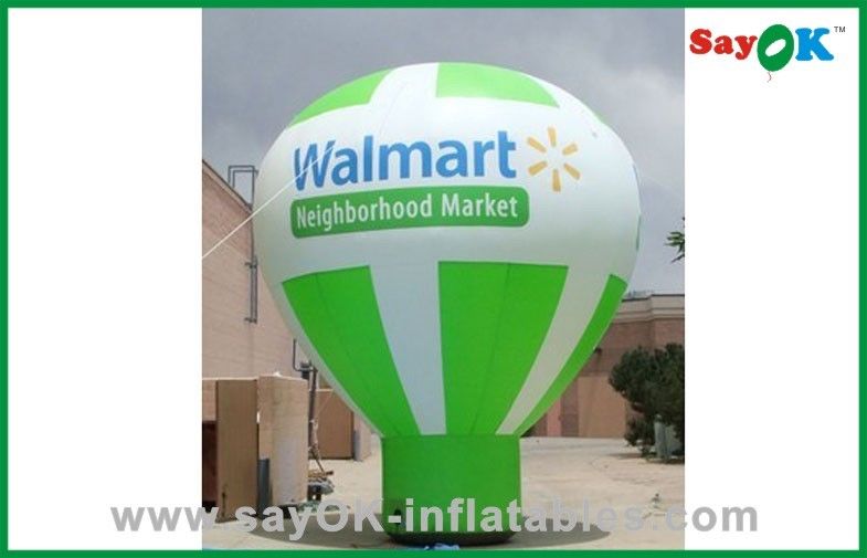 Green Color Inflatable Balloon Commercial Giant Helium Balloons