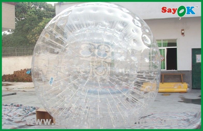 Outdoor Inflatable Games Commercial Inflatable Sports Games Amusement Park Zorb Ball 3.6x2.2m