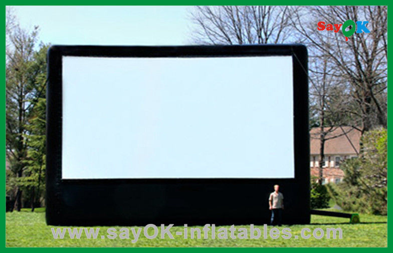 Inflatable Film Screen Strong Inflatable Movie Screen For Family Use Custom Advertising Inflatables