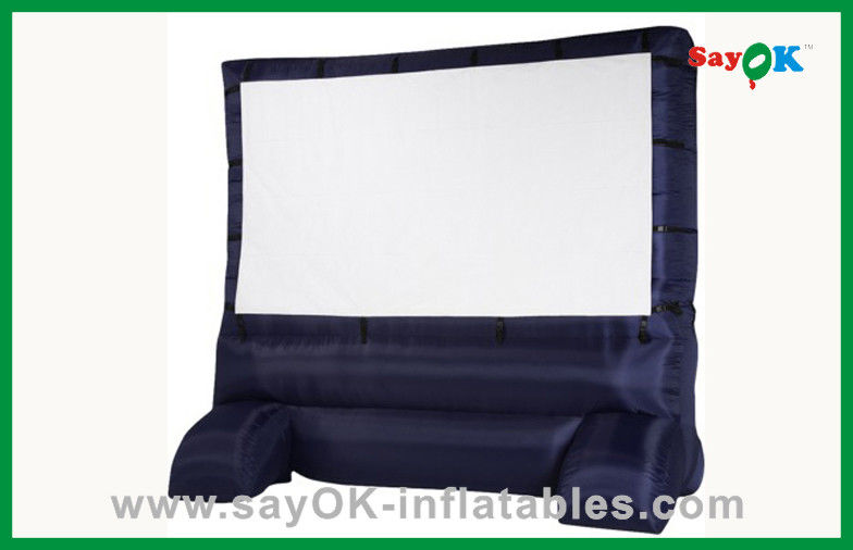 Inflatable Outdoor Screen Mini Inflatable Movie Screen For Home Blow Up Movie Screen
