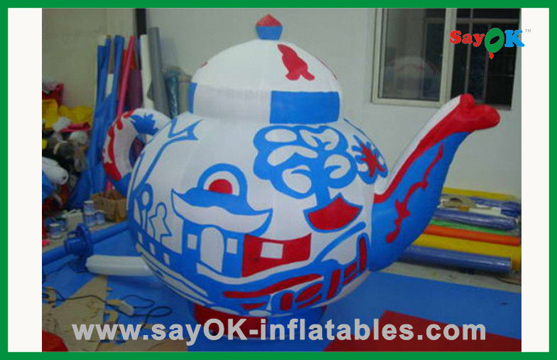 Fireproof Inflatable Teapot Custom Inflatable Products For Holiday