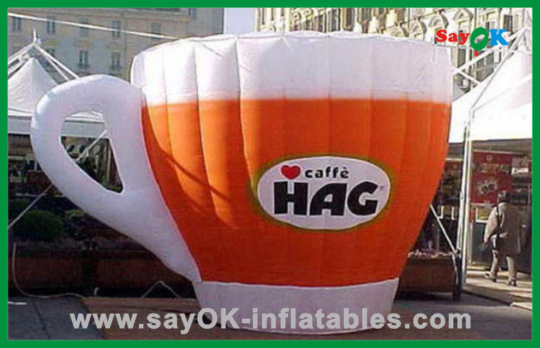 Outdoor Advertising Inflatable Coffee Cup For Sale