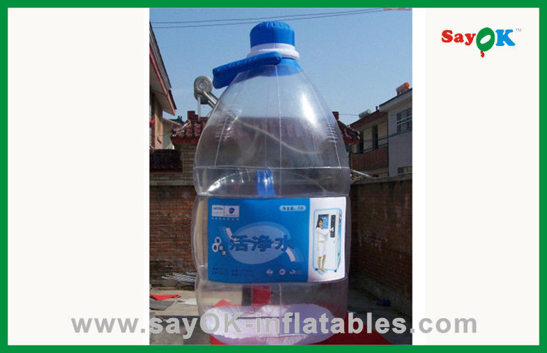 Outdoor Advertising Giant Inflatable Water Bottle For Sale