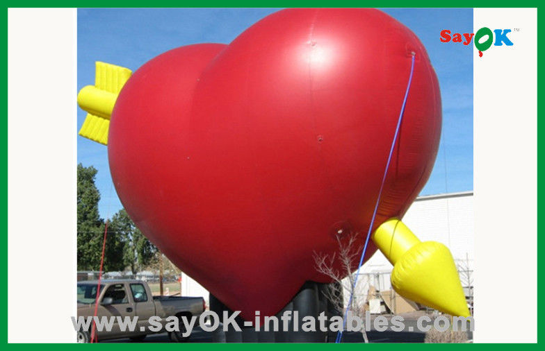 Huge Inflatable Heart Custom Inflatable Products For Holiday Decorations