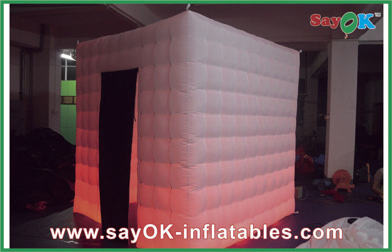 Professional Photo Studio Mobile Tent Inflatable Custom Inflatable Products For Holiday L2.4 X W2.4 X H2.5M