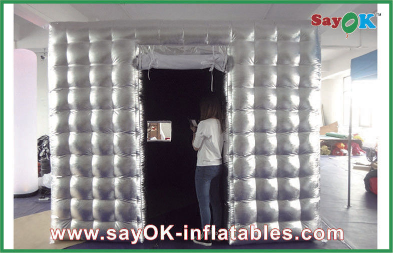 Beautiful Inflatable Wall Panel Mobile Square Blow Up Photo Booth