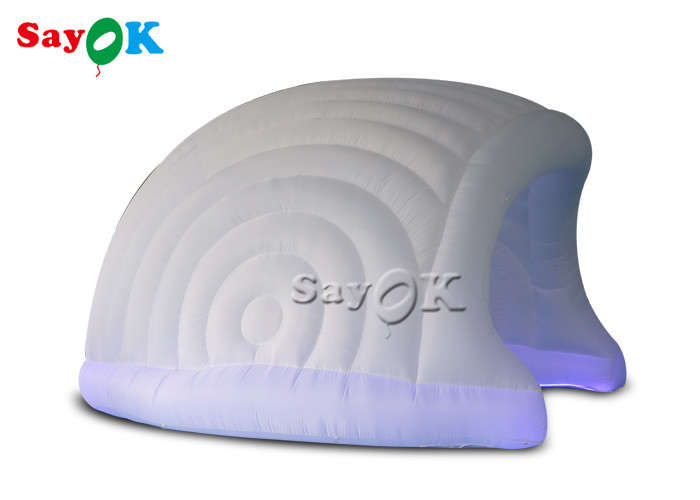 Dome Inflatable Tent Portable Semicircle Helmet Shape Inflatable Stage Tent